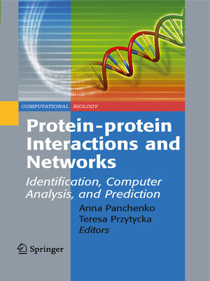 cover image of Protein-protein Interactions and Networks